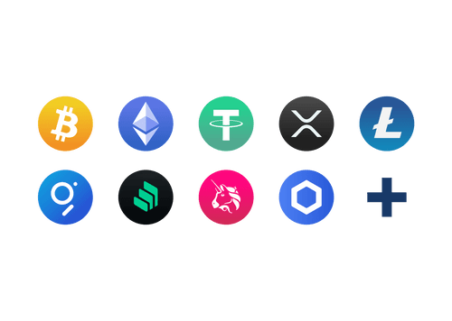 List of cryptocurrency logo image
